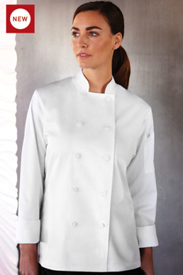 Picture of Chef Works - LWLJ - Sofia Women's Lite Chef Coat